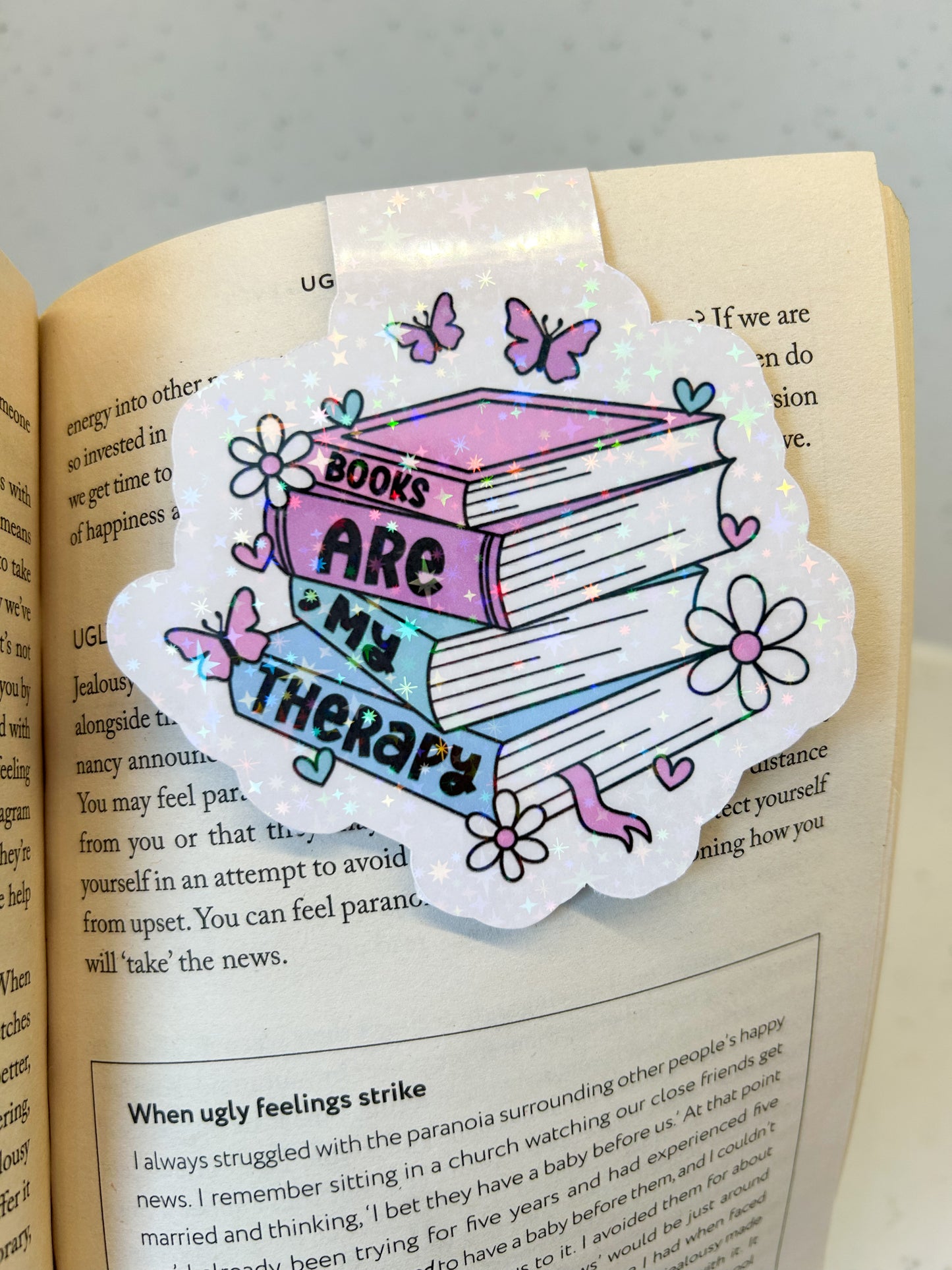 Therapy Magnetic Bookmark