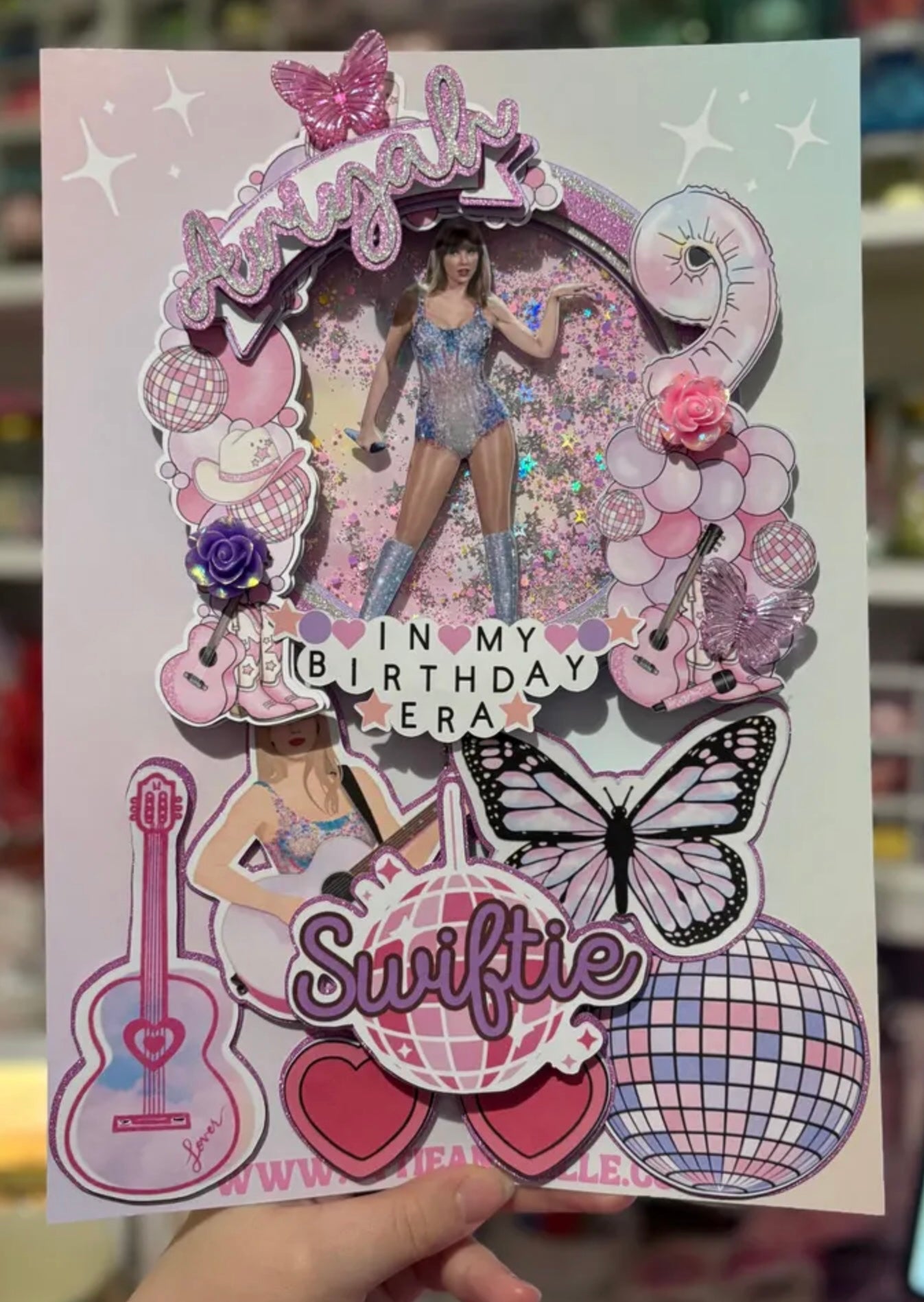 Swiftie inspired Cake Topper | Birthday Party | Personalised