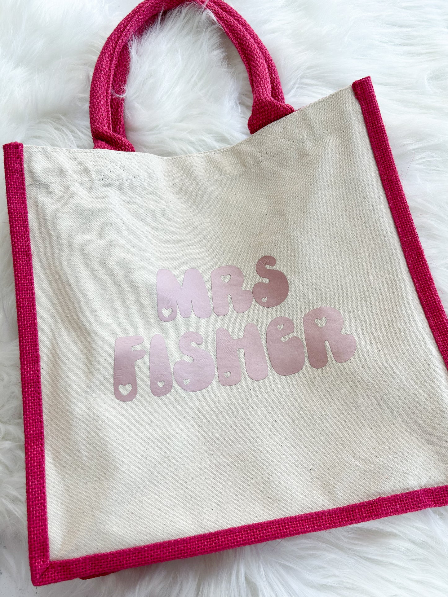 Personalised Jute Bag