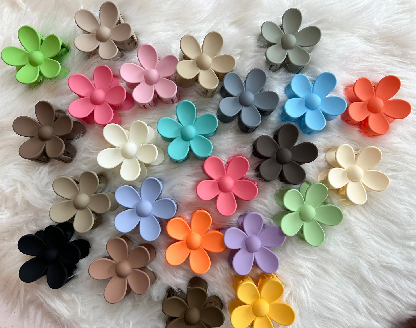 Flower Power Hair Clips