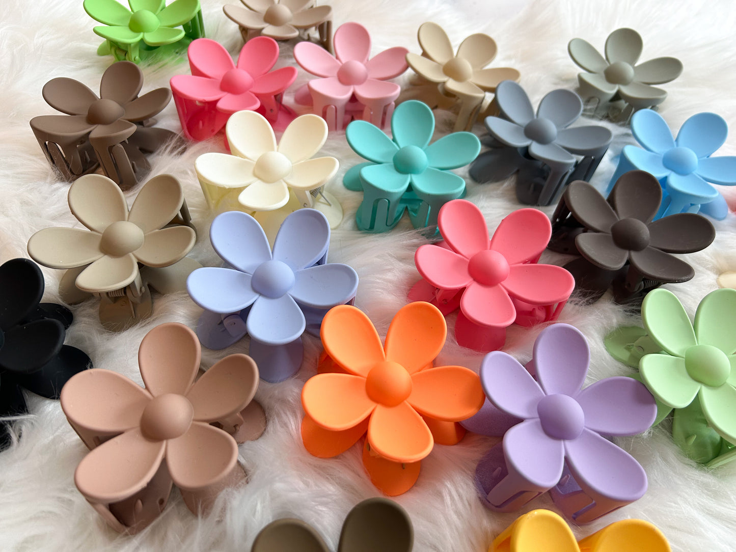 Flower Power Hair Clips