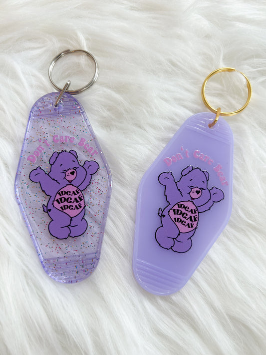 Don’t Care Bear Keying