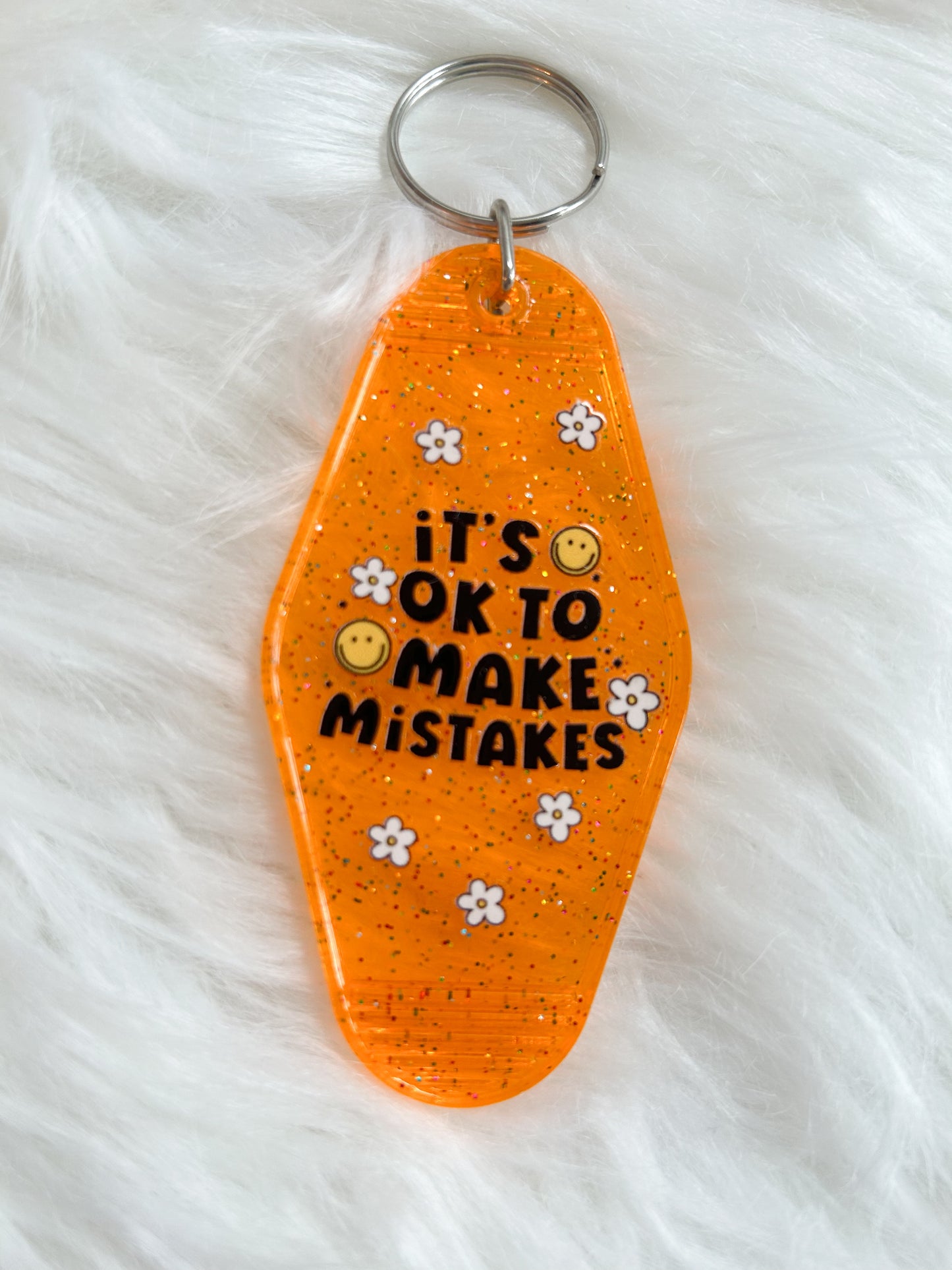 It’s okay to make mistakes Keyring