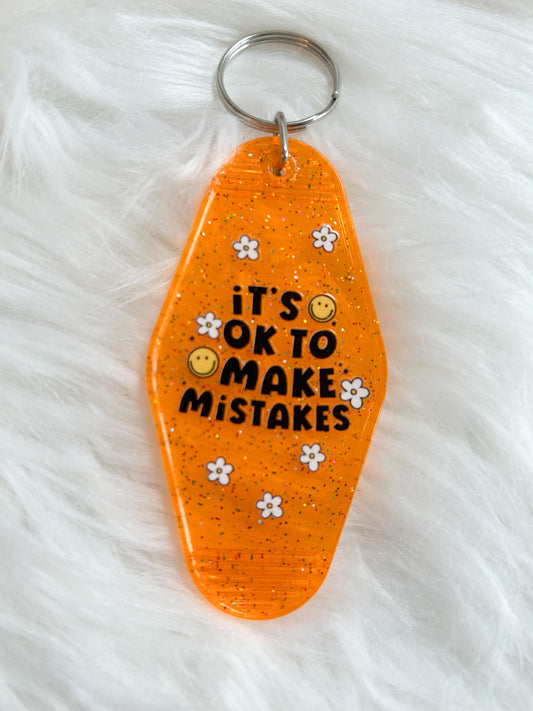It’s okay to make mistakes Keyring