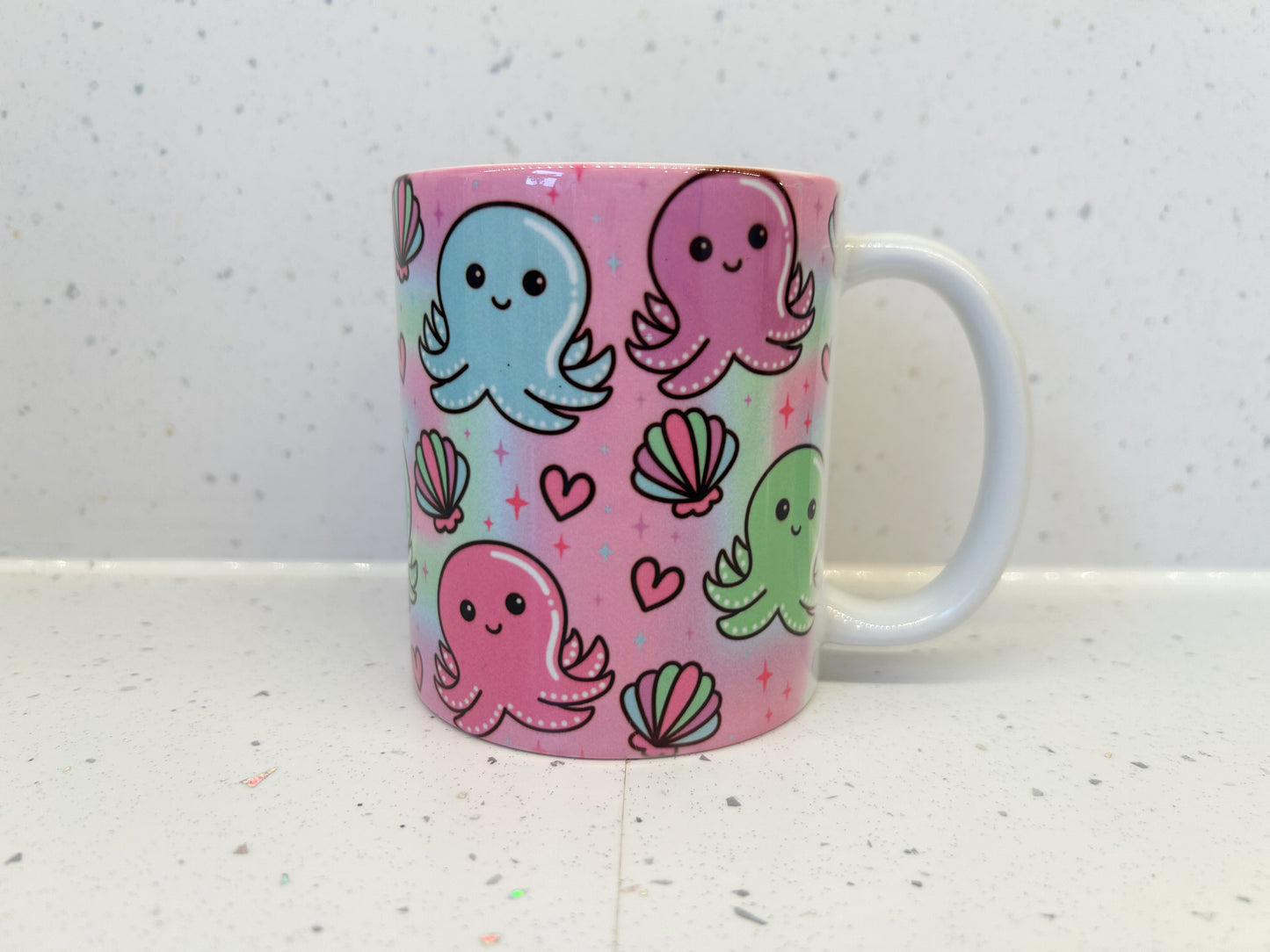 Pastel Octopus Mug