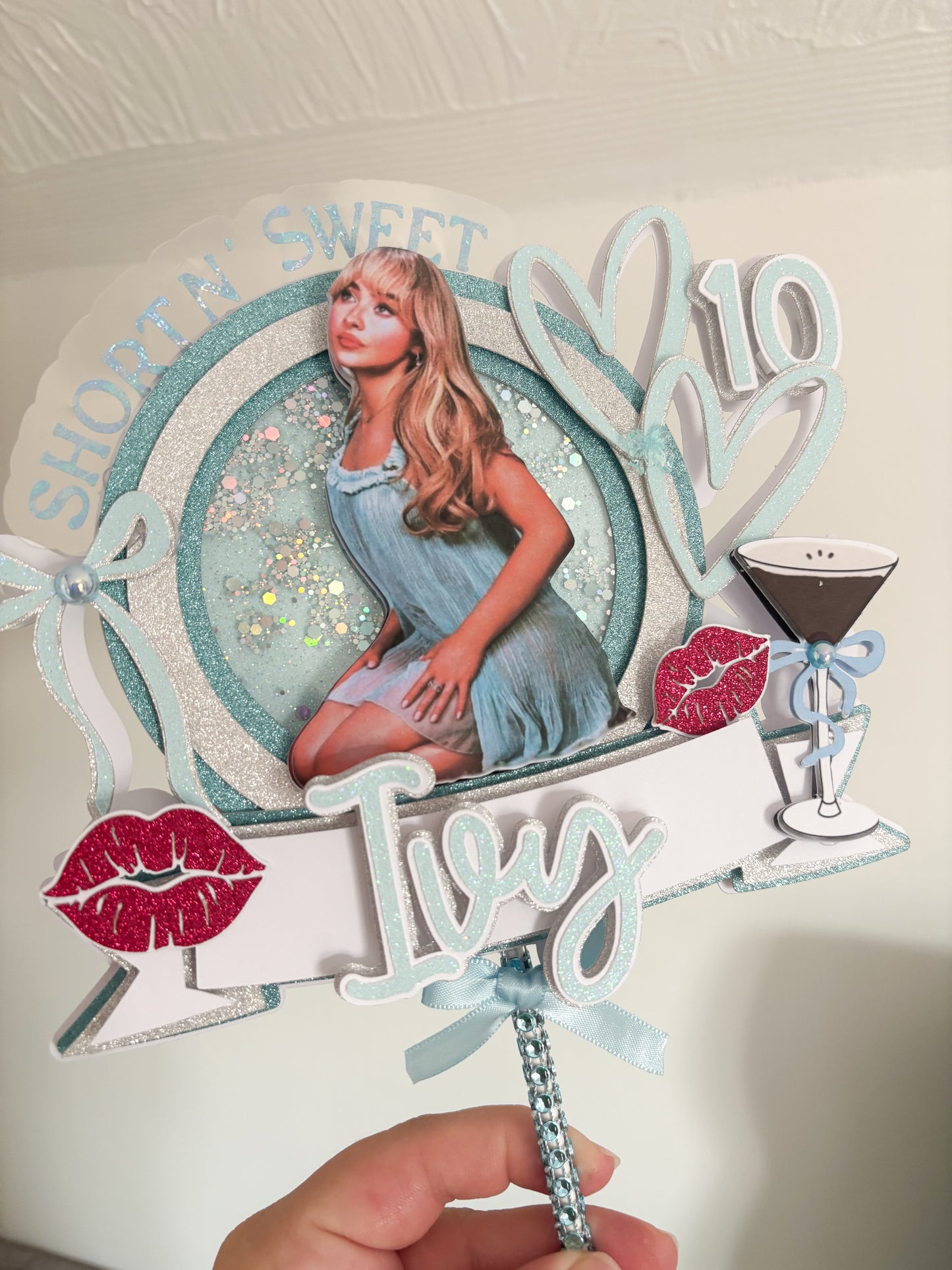 Sabrina C inspired Cake Topper | Birthday Party | Personalised