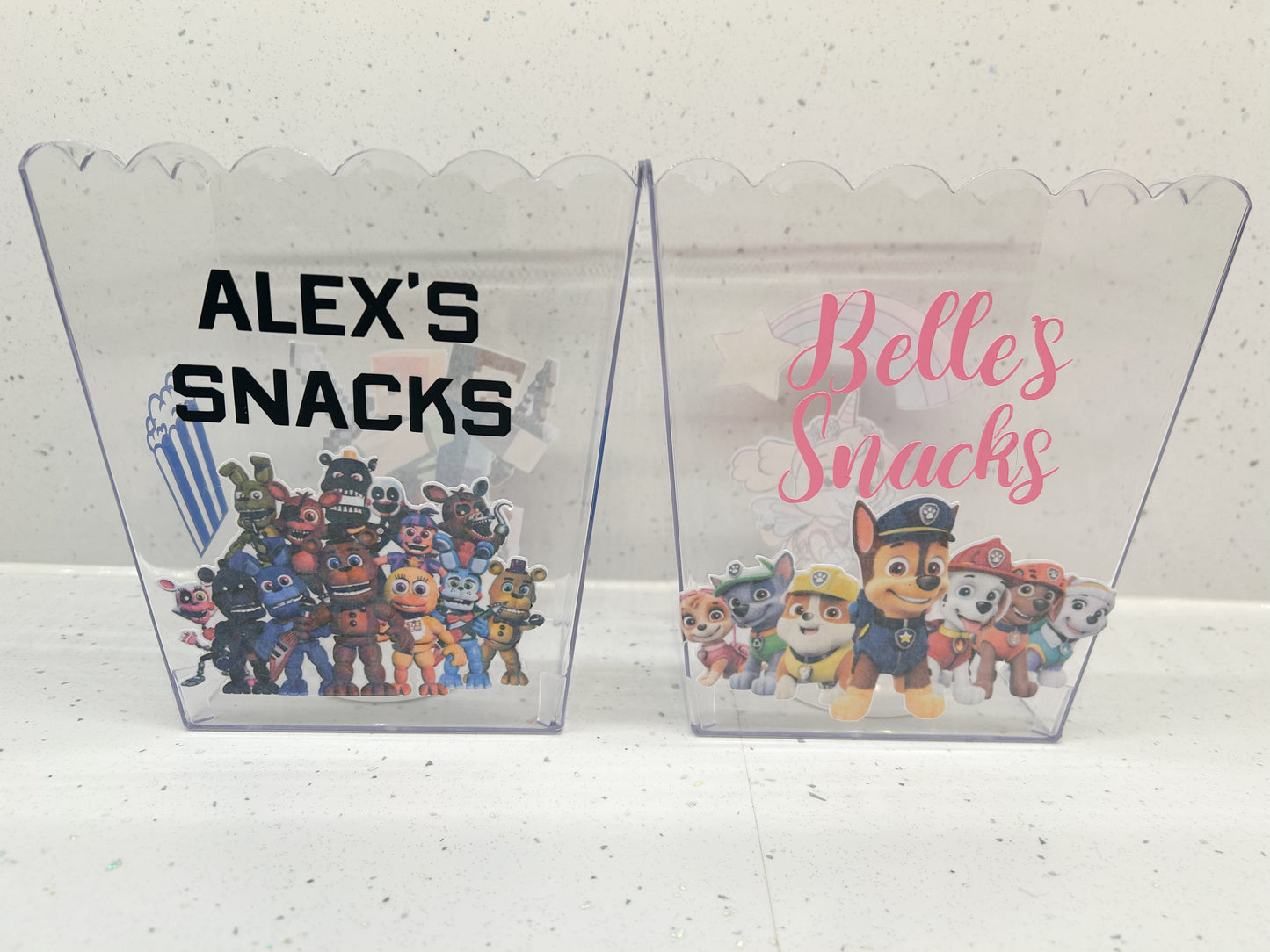 Personalised Snack Tub