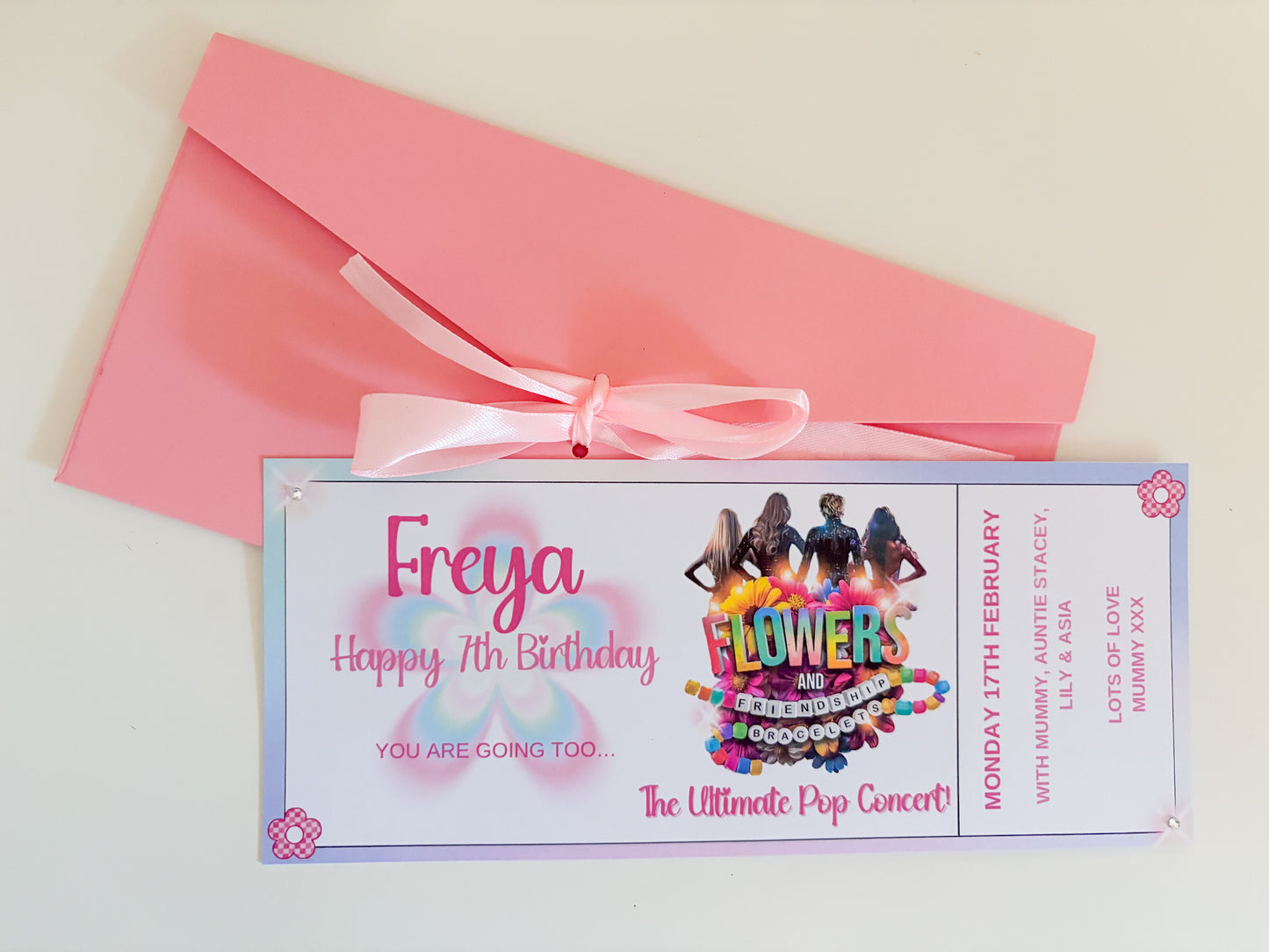 Personalised Tickets for any occasion