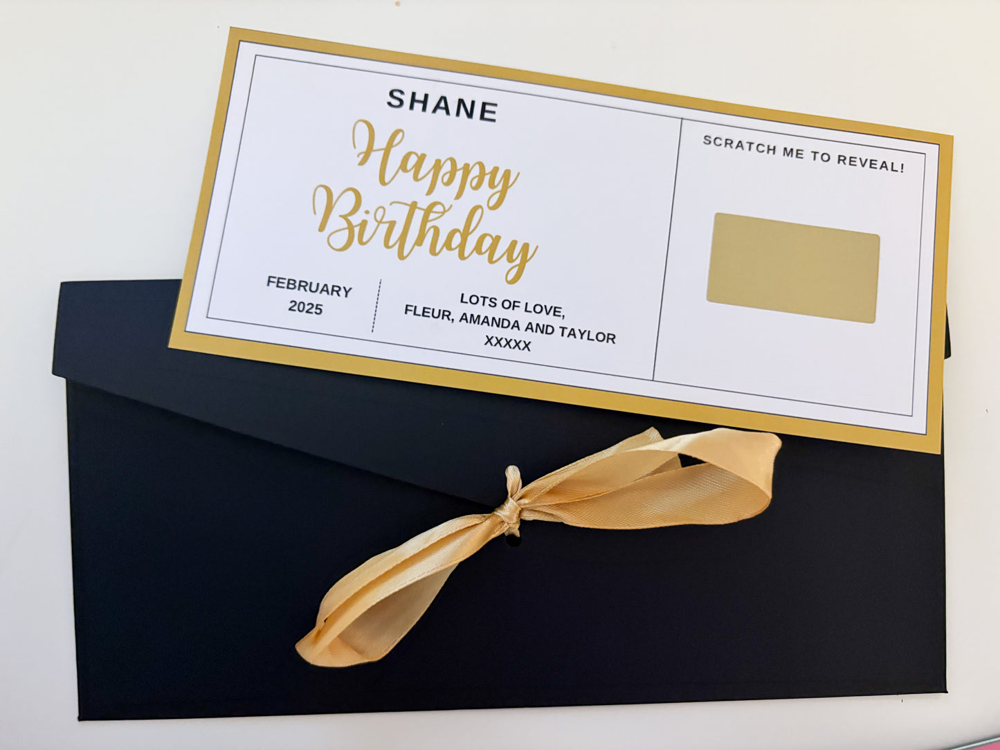 Personalised Tickets for any occasion
