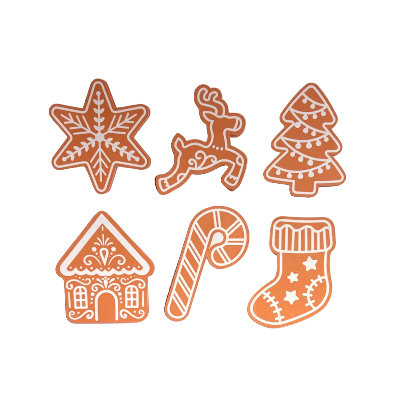 Christmas Cookie Cupcake Toppers/Charms