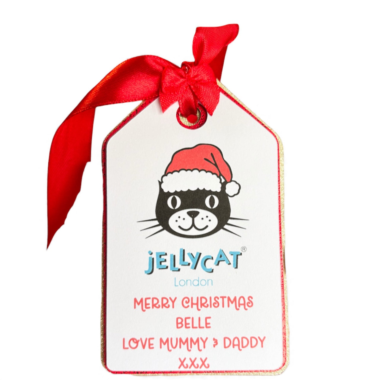 Personalised Jellycat Gift Labels/ Cake Charms