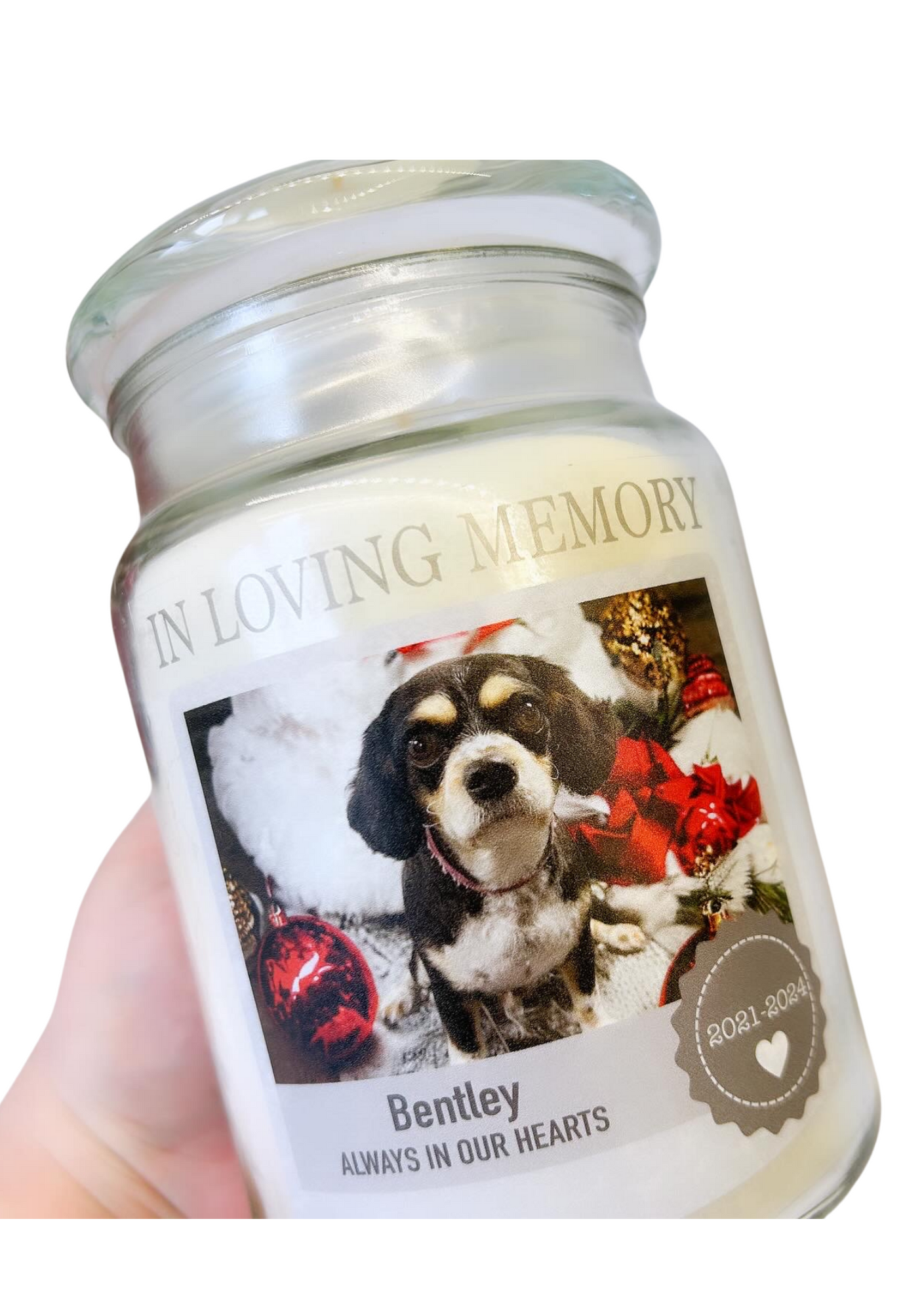 Personalised Photo Candle