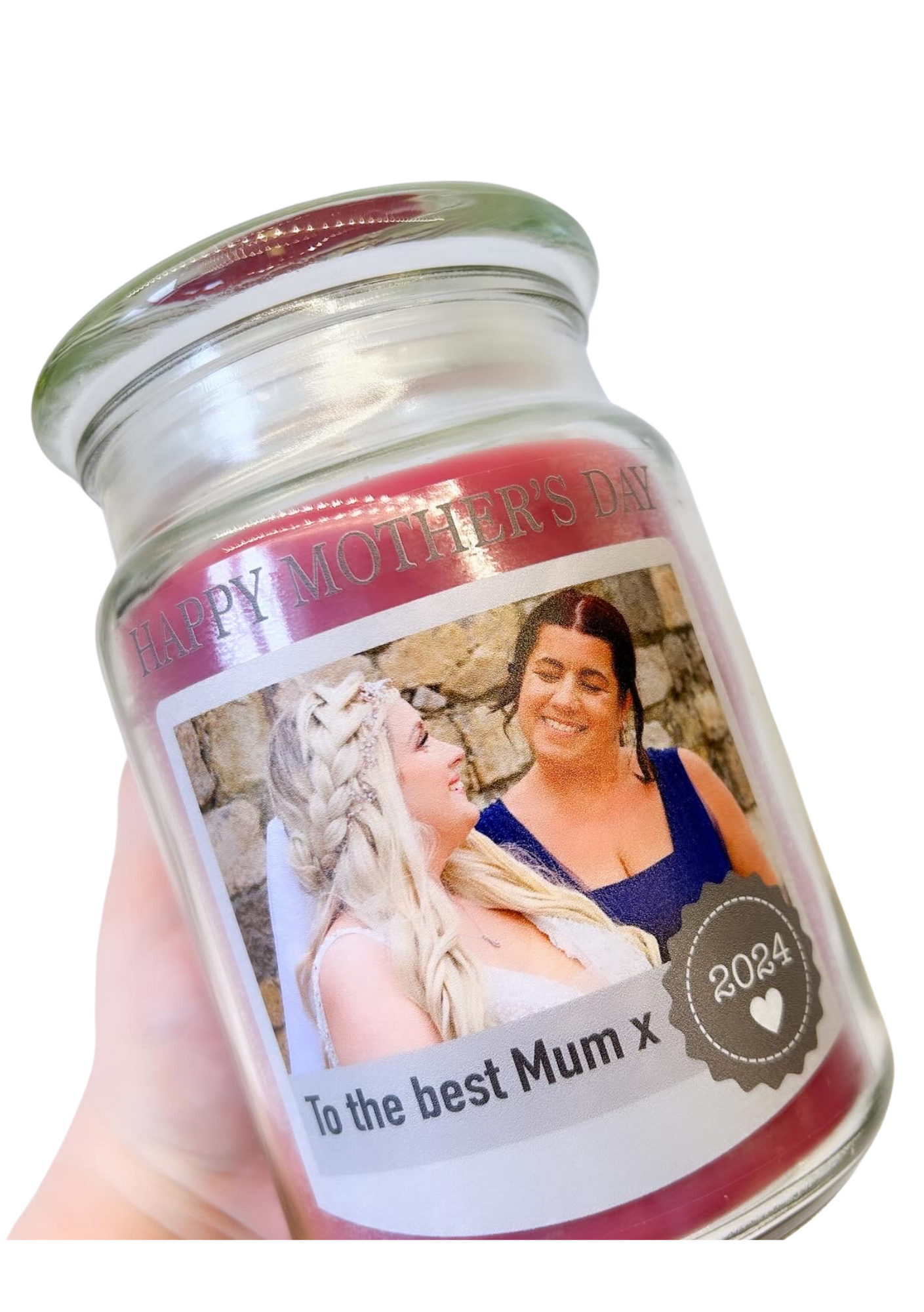 Personalised Photo Candle