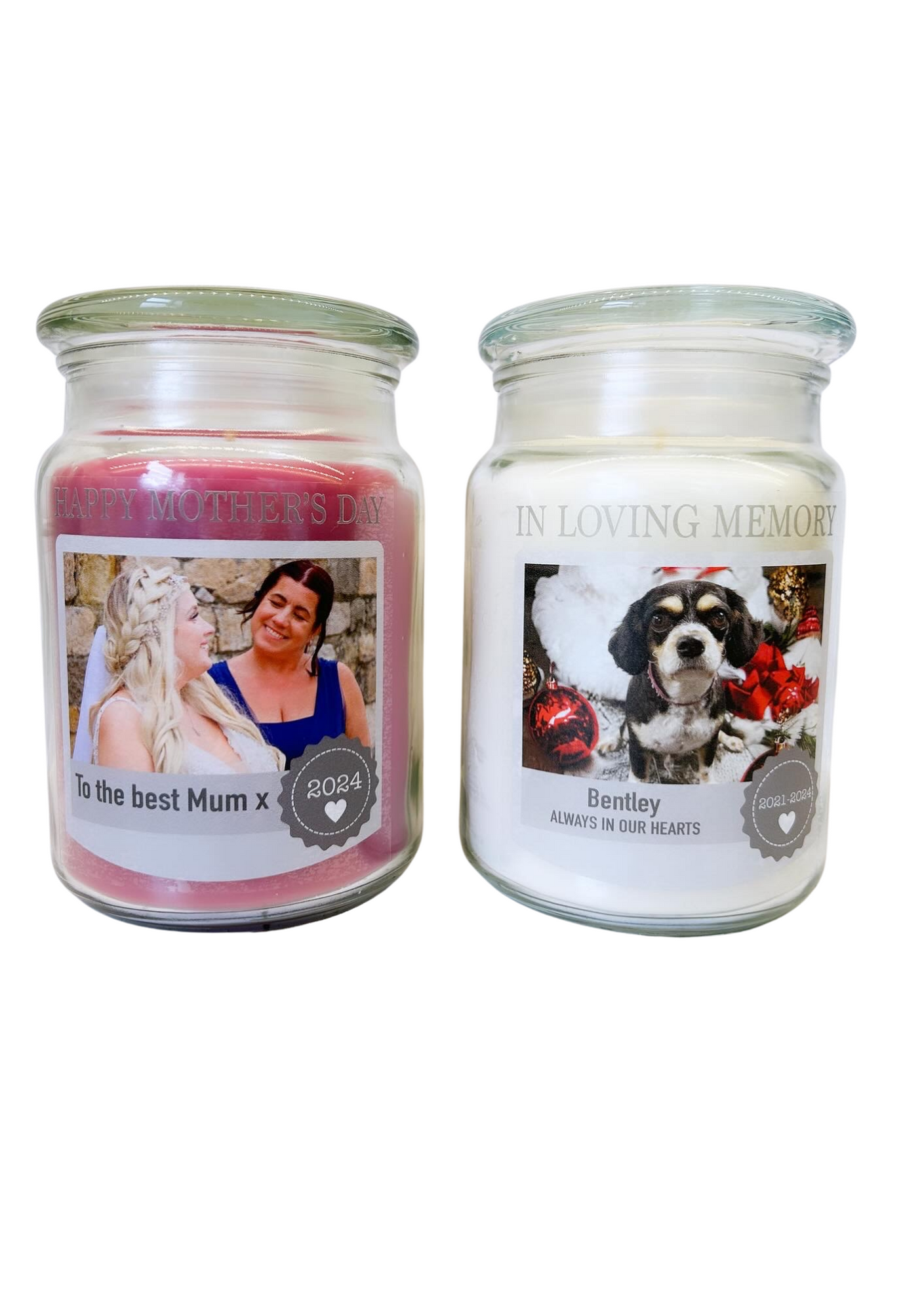 Personalised Photo Candle