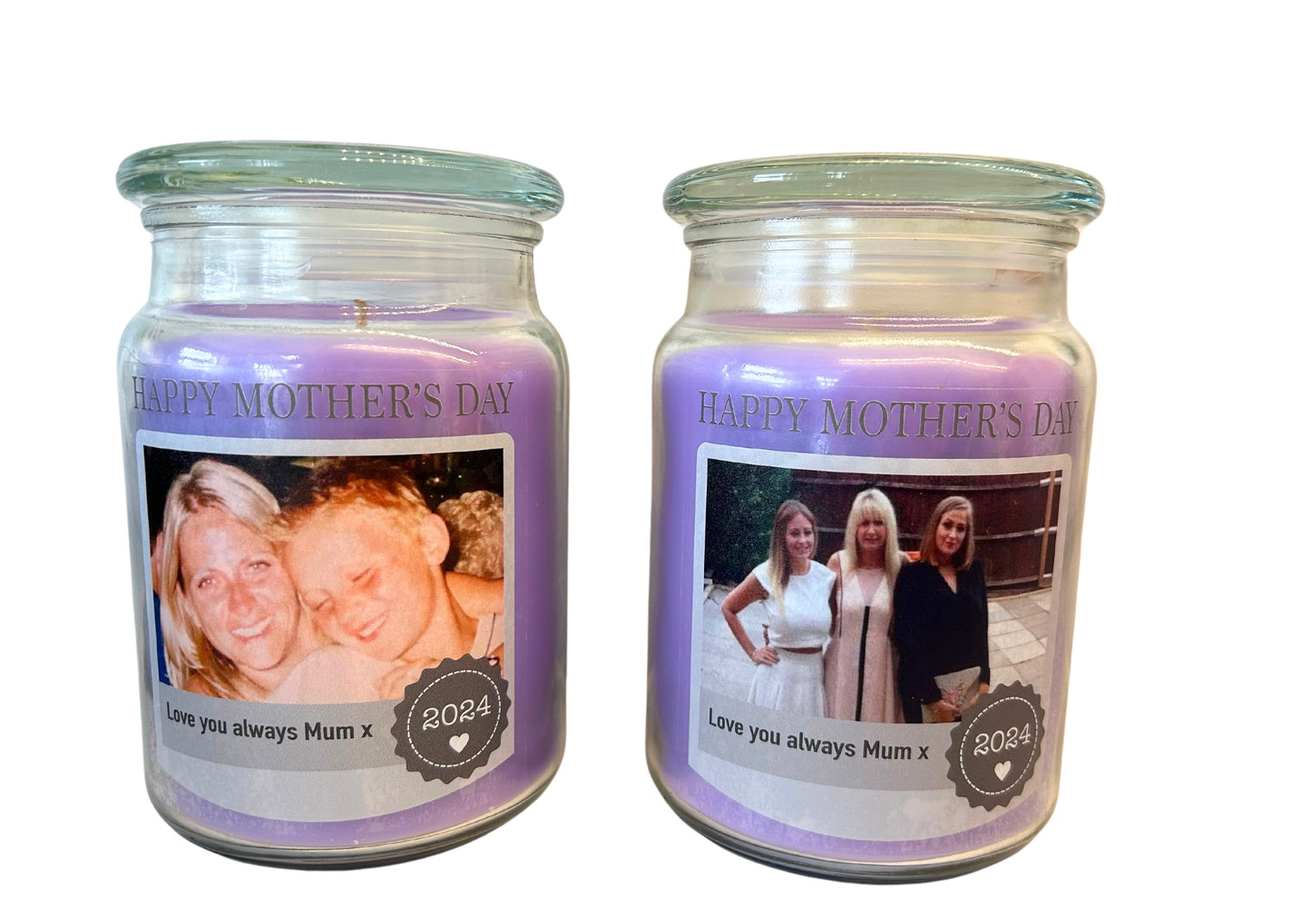 Personalised Photo Candle