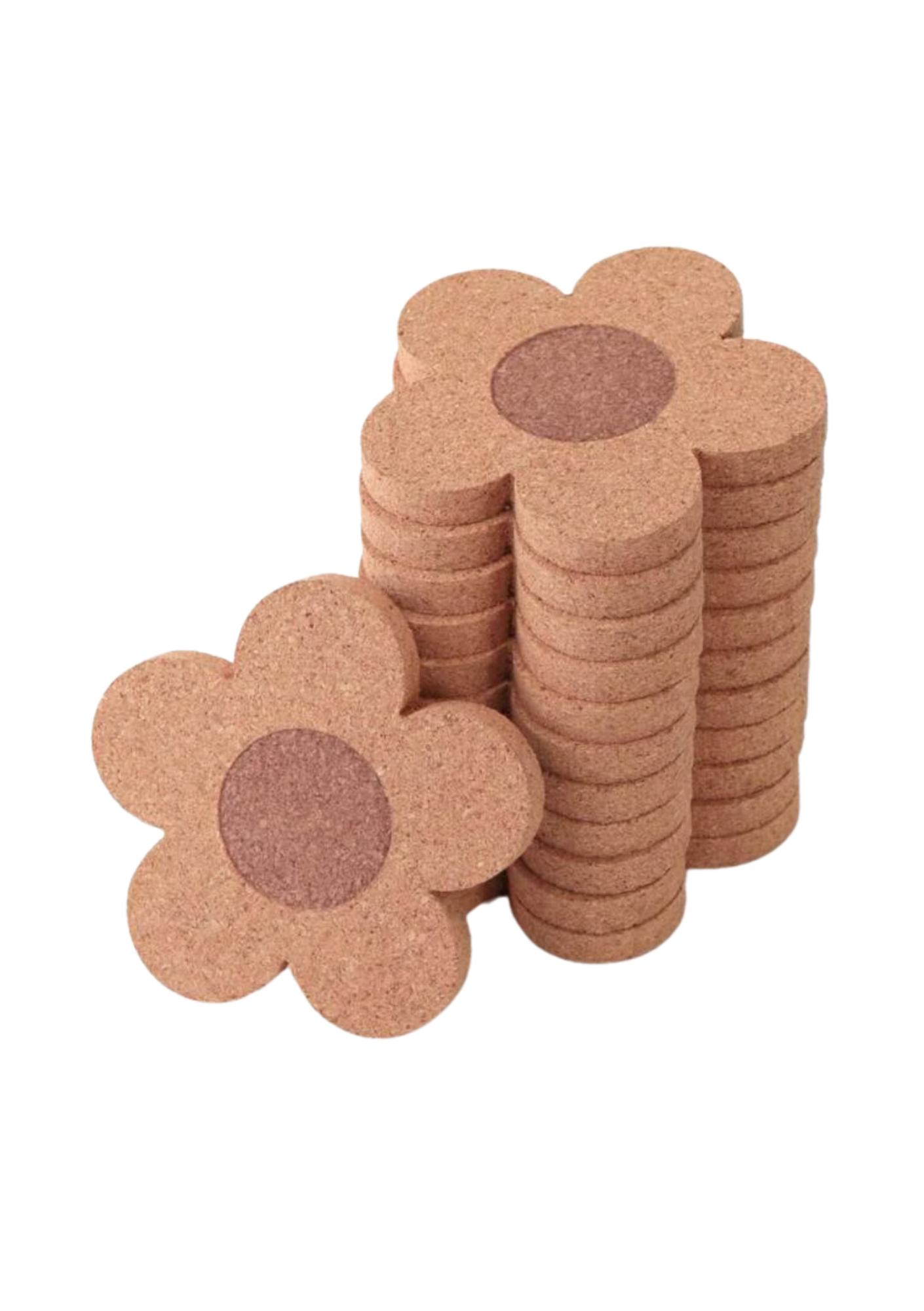 Flower Power Cork Coaster