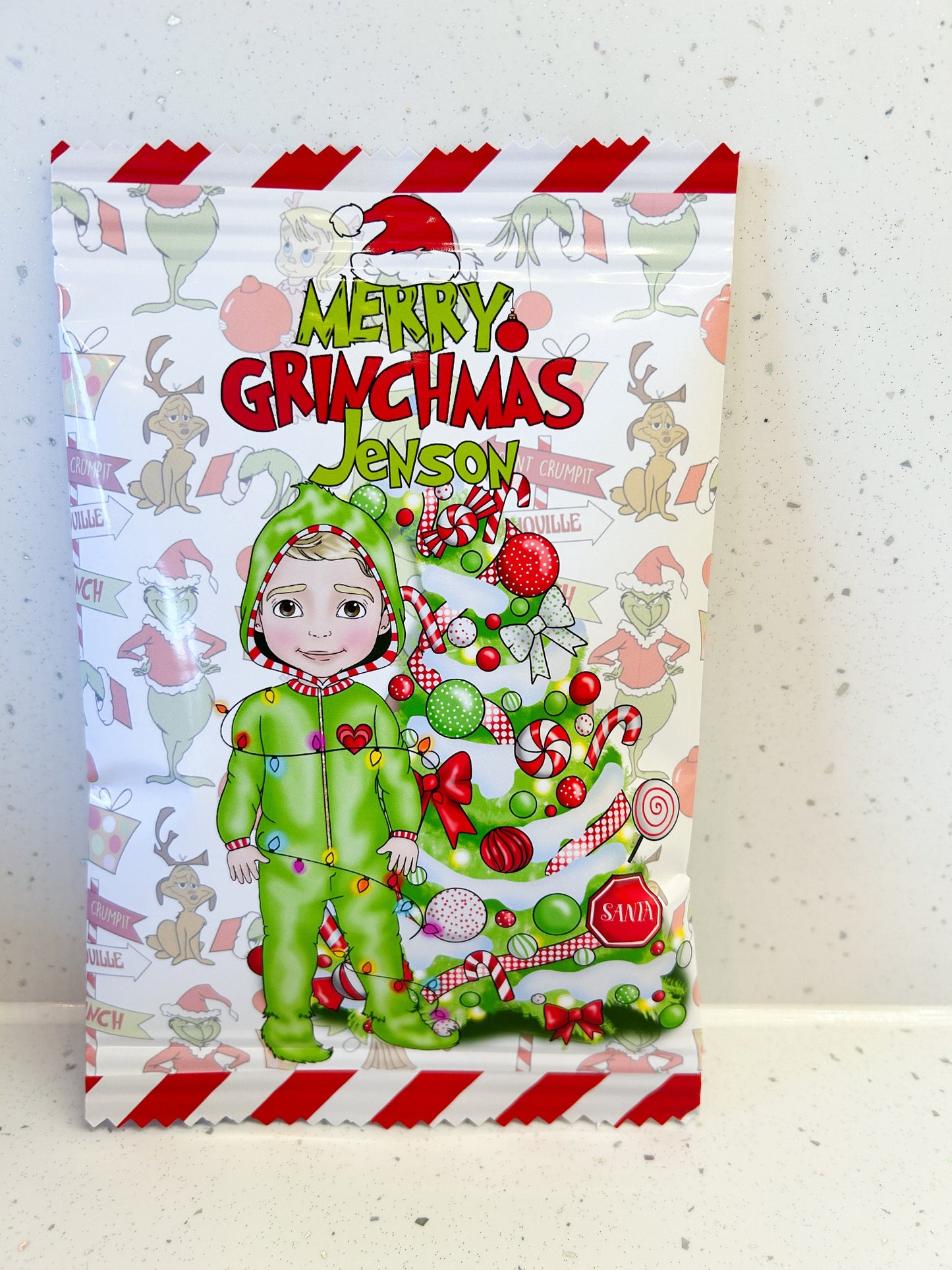 Christmas Treat Bags | Movie | Popcorn | Sweets | Personalised