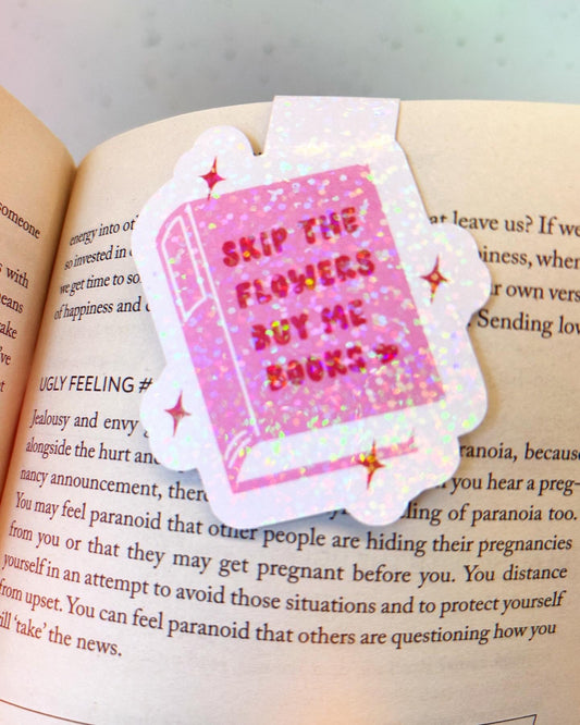 Buy Me Books Magnetic Bookmark | Gifts | Book Lover