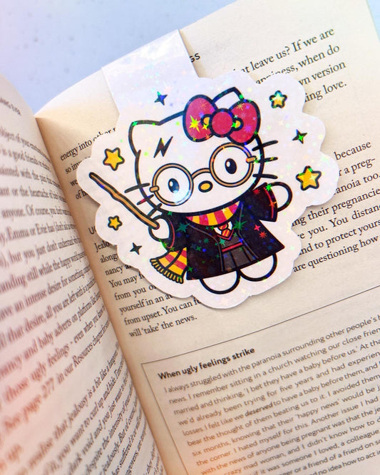 Kitty Potter Magnetic Bookmark