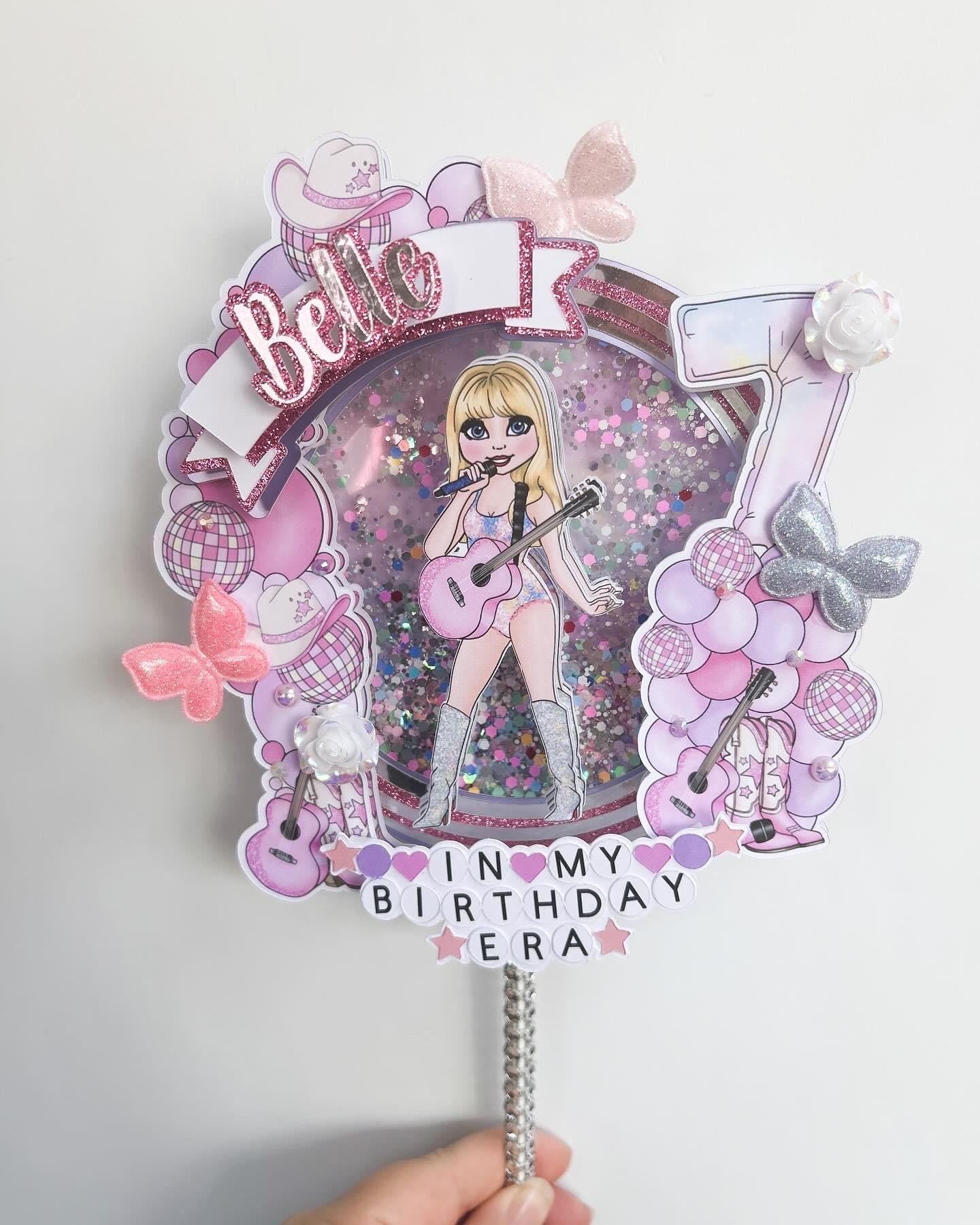 Swiftie inspired Cake Topper | Birthday Party | Personalised