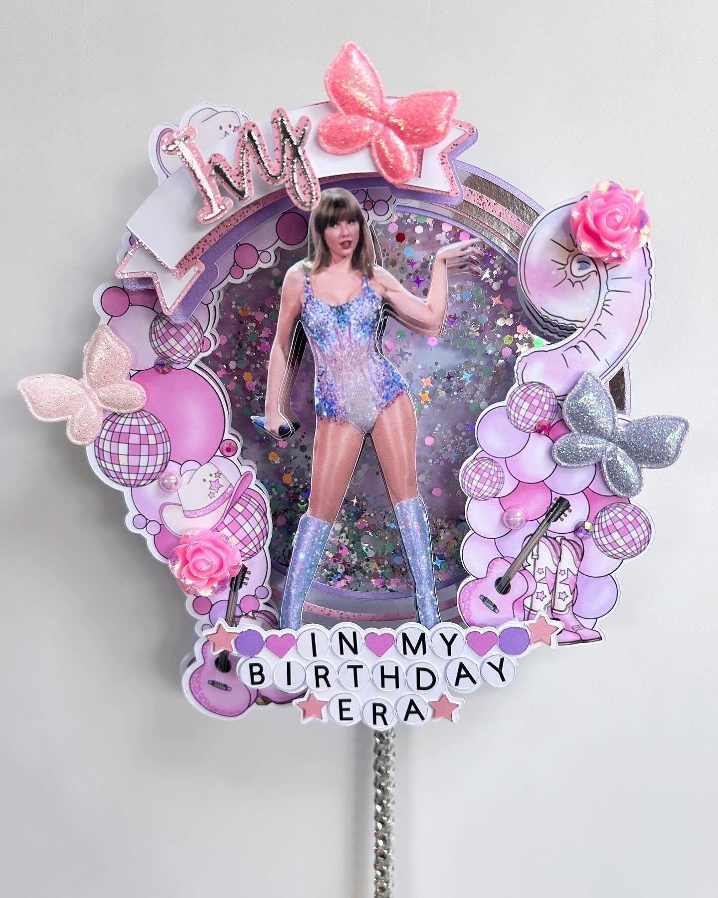 Swiftie inspired Cake Topper | Birthday Party | Personalised