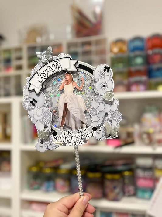 Swiftie inspired Cake Topper TTPD Version | Birthday Party | Personalised