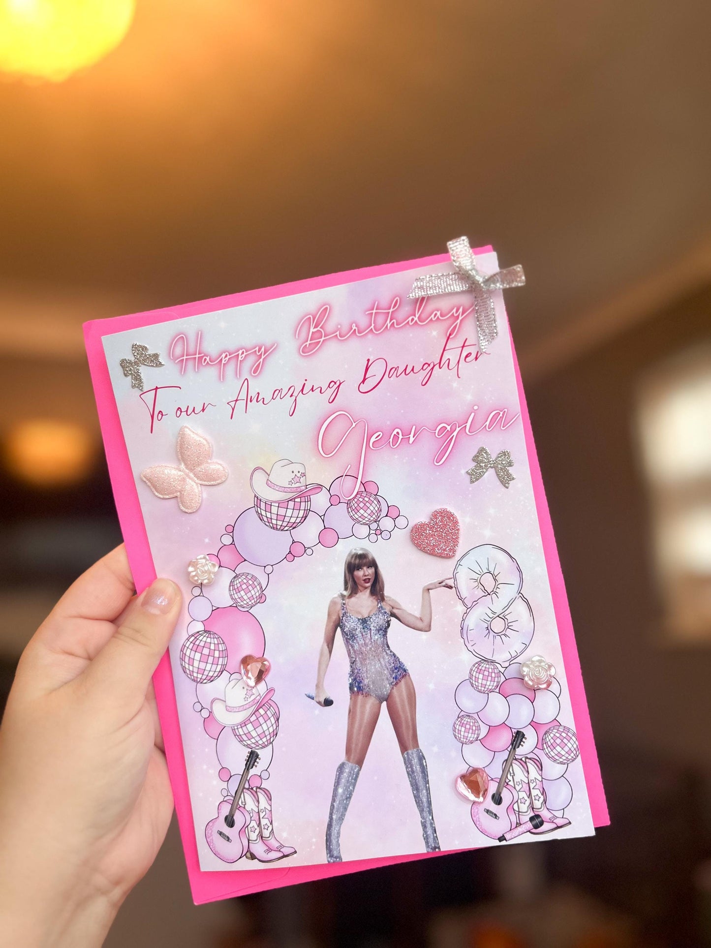 Swiftie inspired Birthday Card | Birthday Party | Personalised