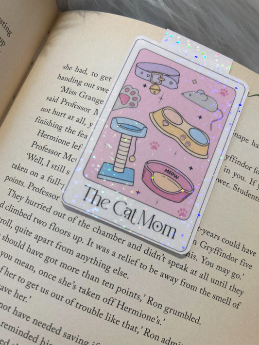 Cat Mom Magnetic Bookmark