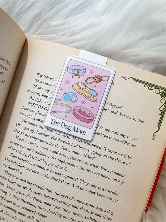 Dog Mom Magnetic Bookmark