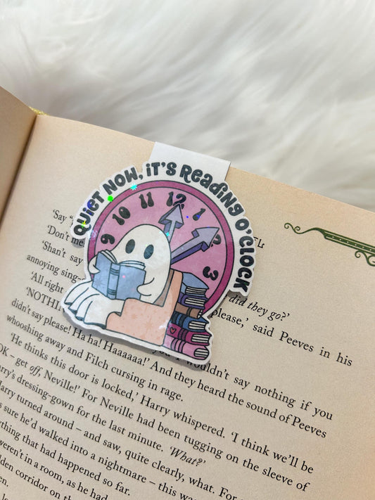 Cute Ghostie Magnetic Bookmark