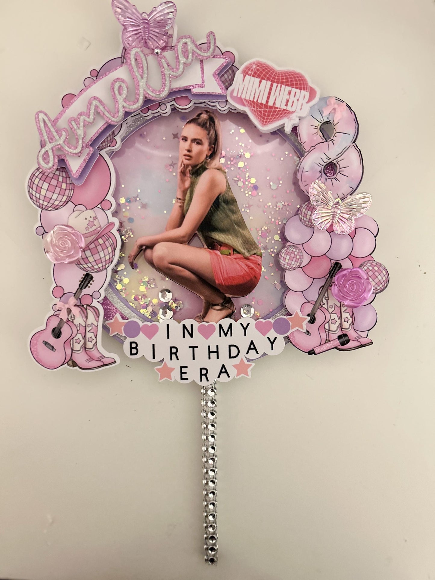 Mimi inspired Cake Topper | Birthday Party | Personalised