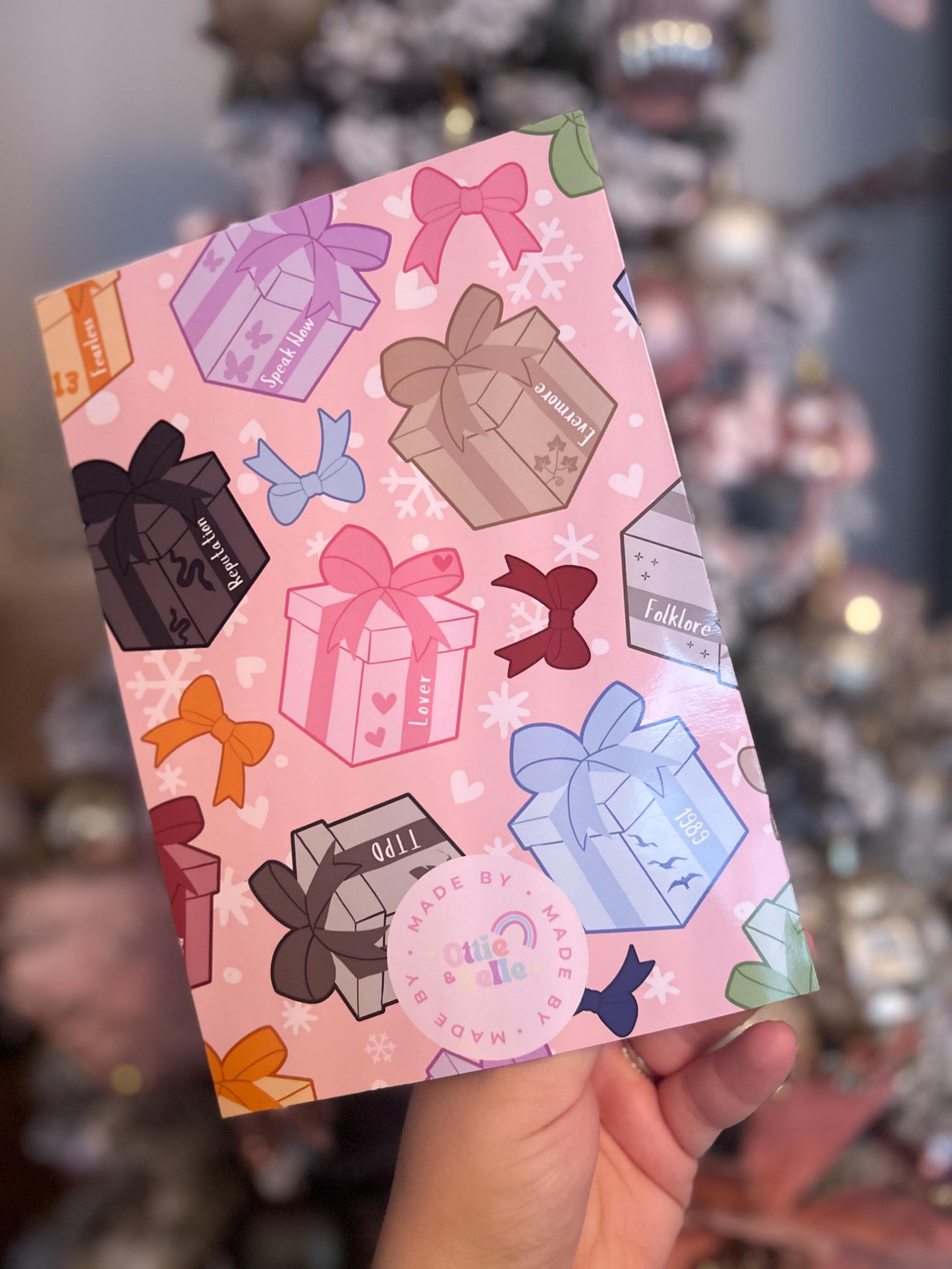 Merry Swiftmas Card | Christmas | Swiftie | Friendship Bracelet