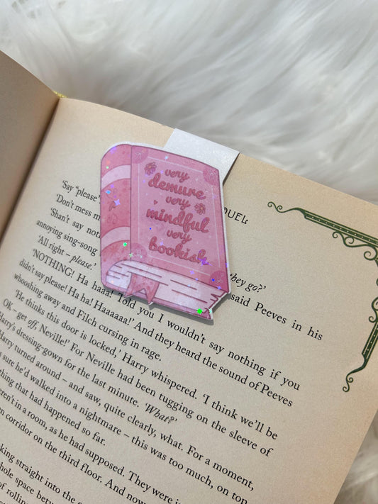 Very Mindful Very Cutesy Very Bookish Magnetic Bookmark