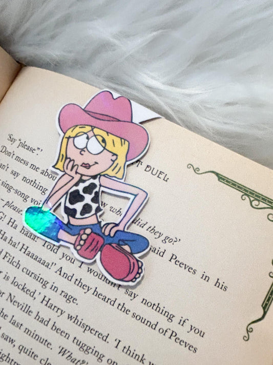 Cowgirl Lizzie Magnetic Bookmark