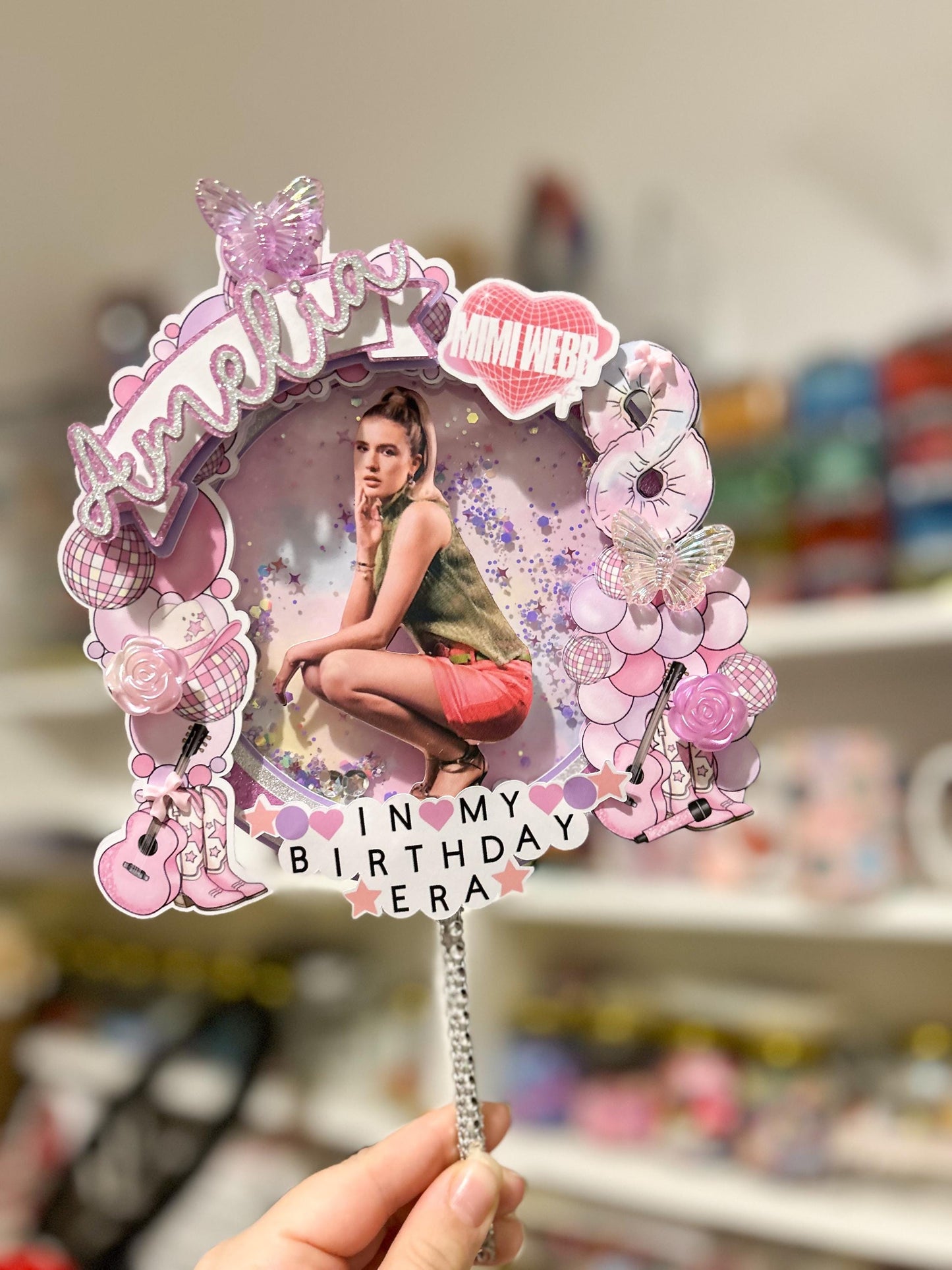 Mimi inspired Cake Topper | Birthday Party | Personalised