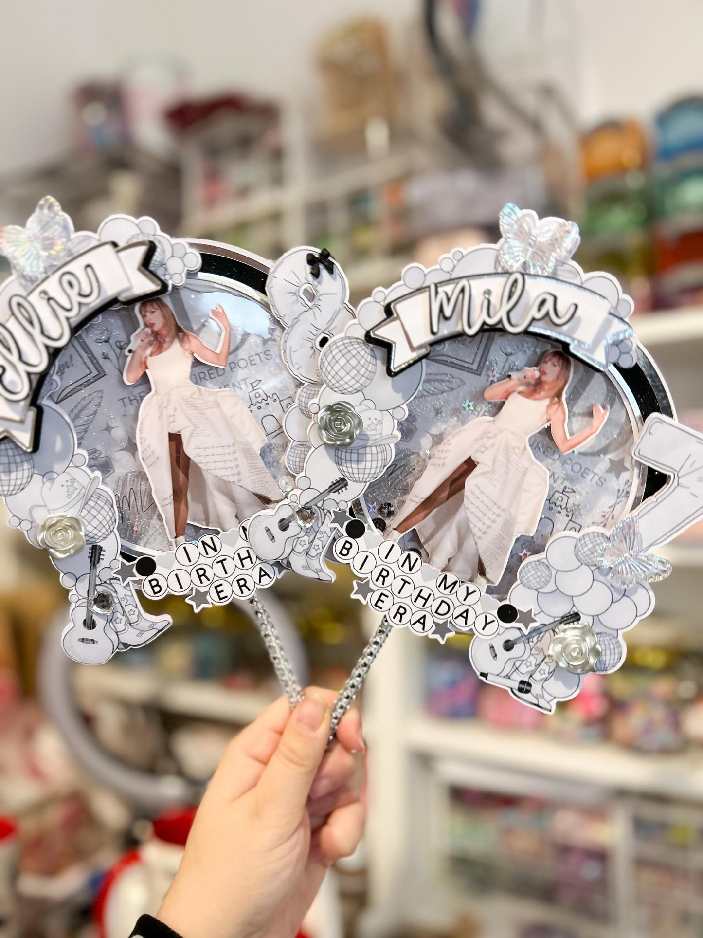 Swiftie inspired Cake Topper TTPD Version | Birthday Party | Personalised