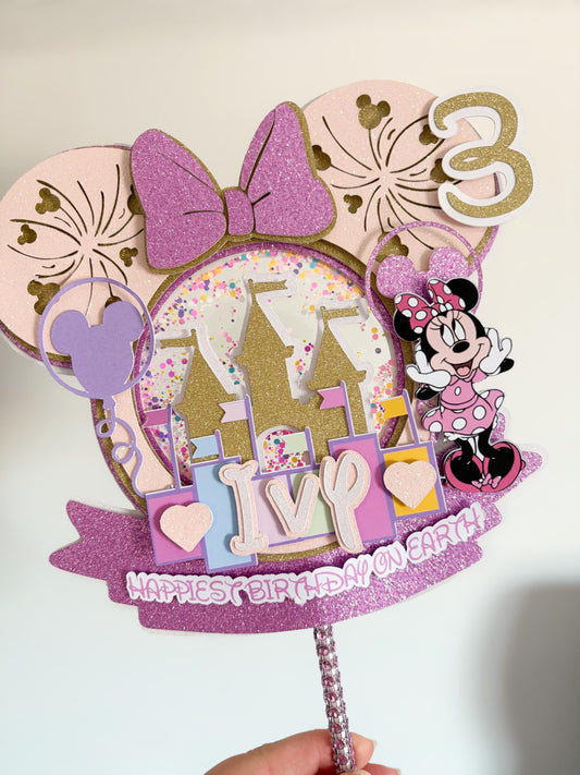 Magical Mouse inspired Cake Topper | Birthday Party | Personalised