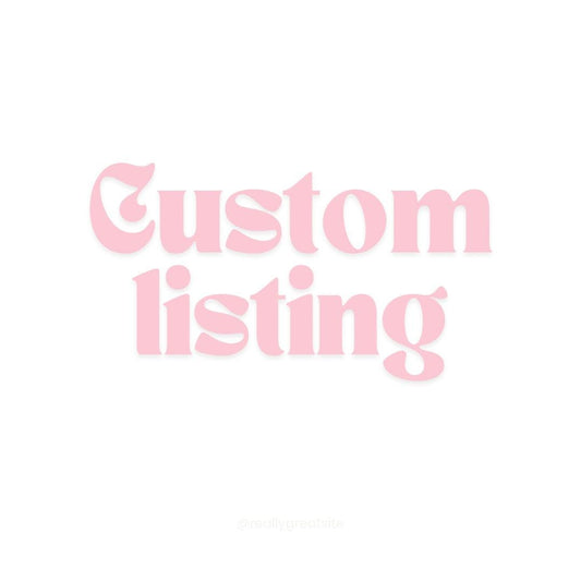 Custom Cake Topper | Birthday | Event