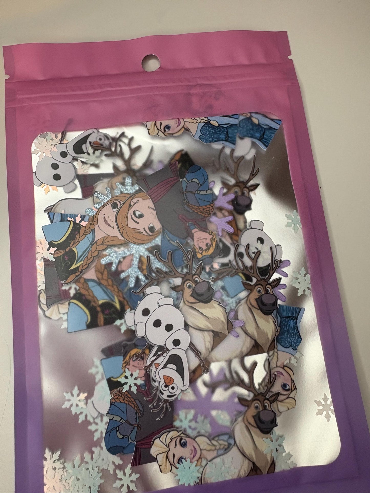 Character Birthday Confetti Personalised | Ice Queen
