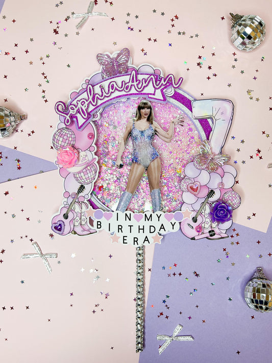 Swiftie inspired Cake Topper | Birthday Party | Personalised